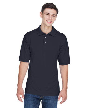 Harriton M265 Men's 5.6 oz. Easy Blend Polo